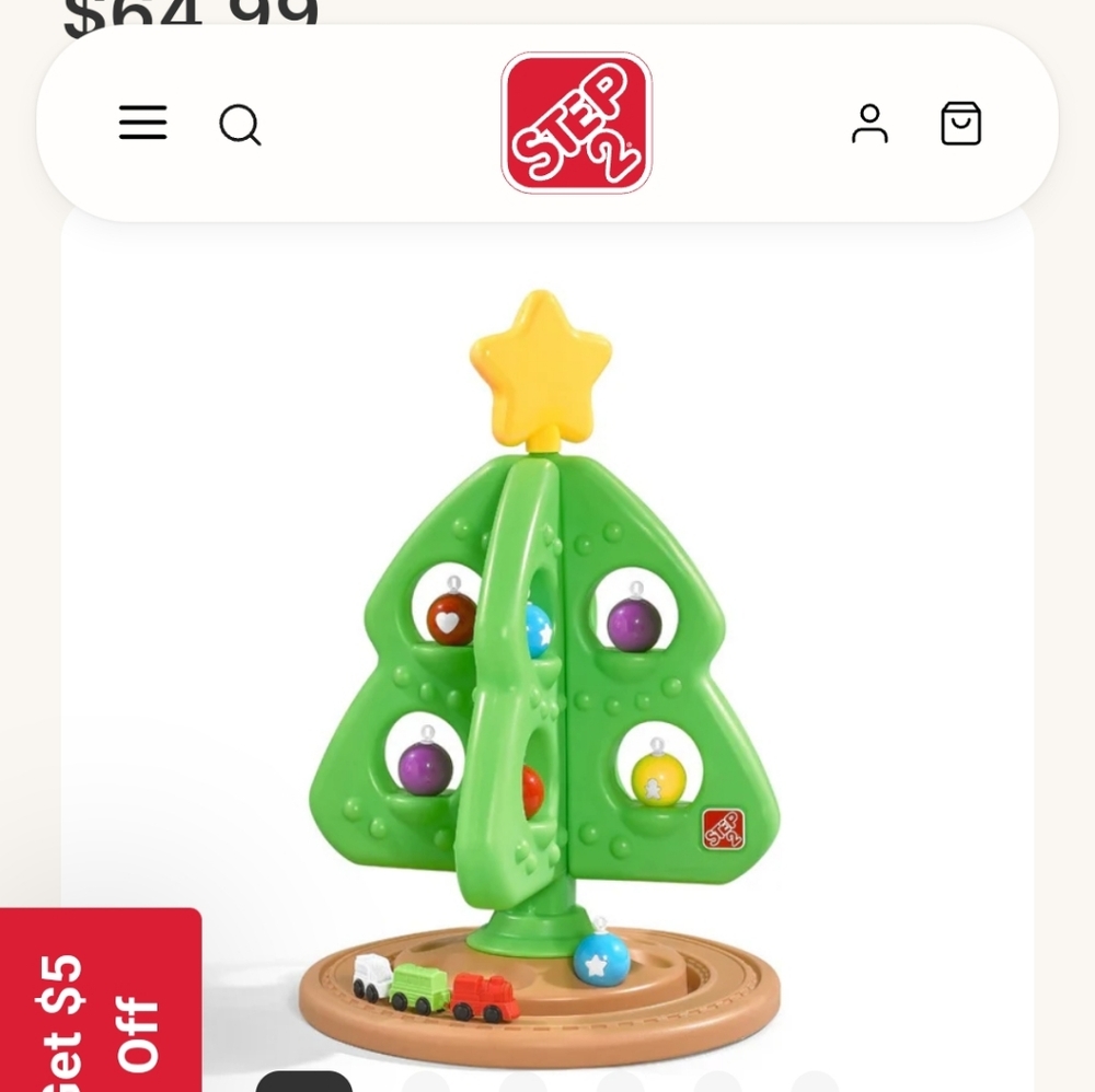 Step2 My First Christmas Tree